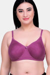 Maroon Clothing Double Layered Non Wired Full Coverage T-Shirt Bra (Pack of 2) - Multicolor — thumbnail 2